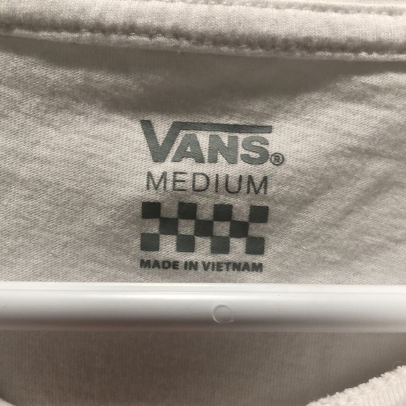 EUC VANS cropped long sleeve tee - Picture 3 of 4